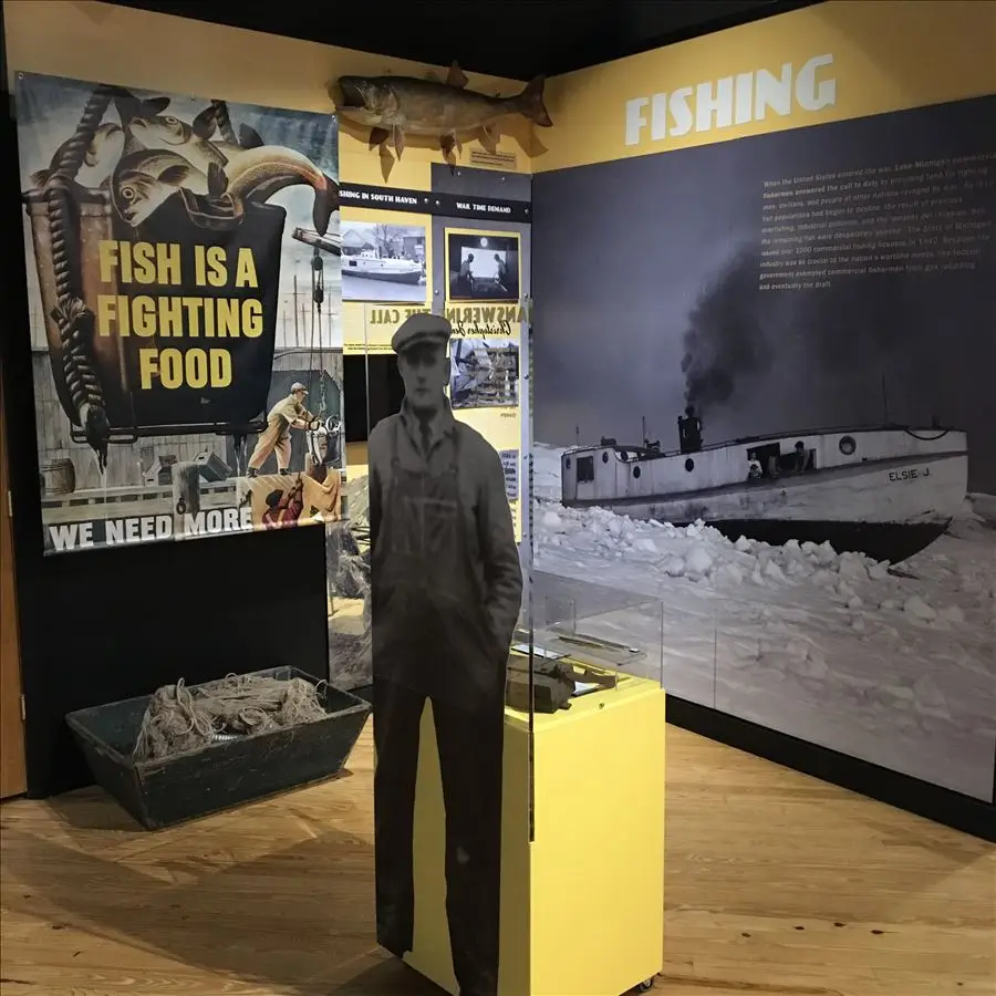 Previous Feeding War Effort Exhibit (Michigan Maritime Museum)
