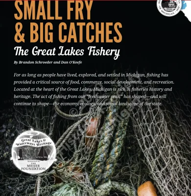 Small Fry, & Big Catches (magazine cover)
